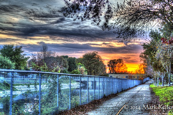 Pocket Canal Sunset HDR 